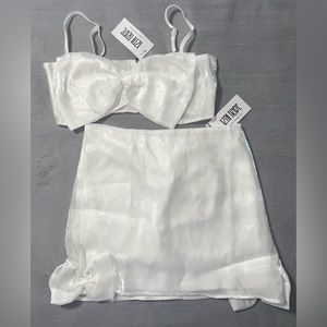 12th Tribe Bridal Bow Top & Skirt
